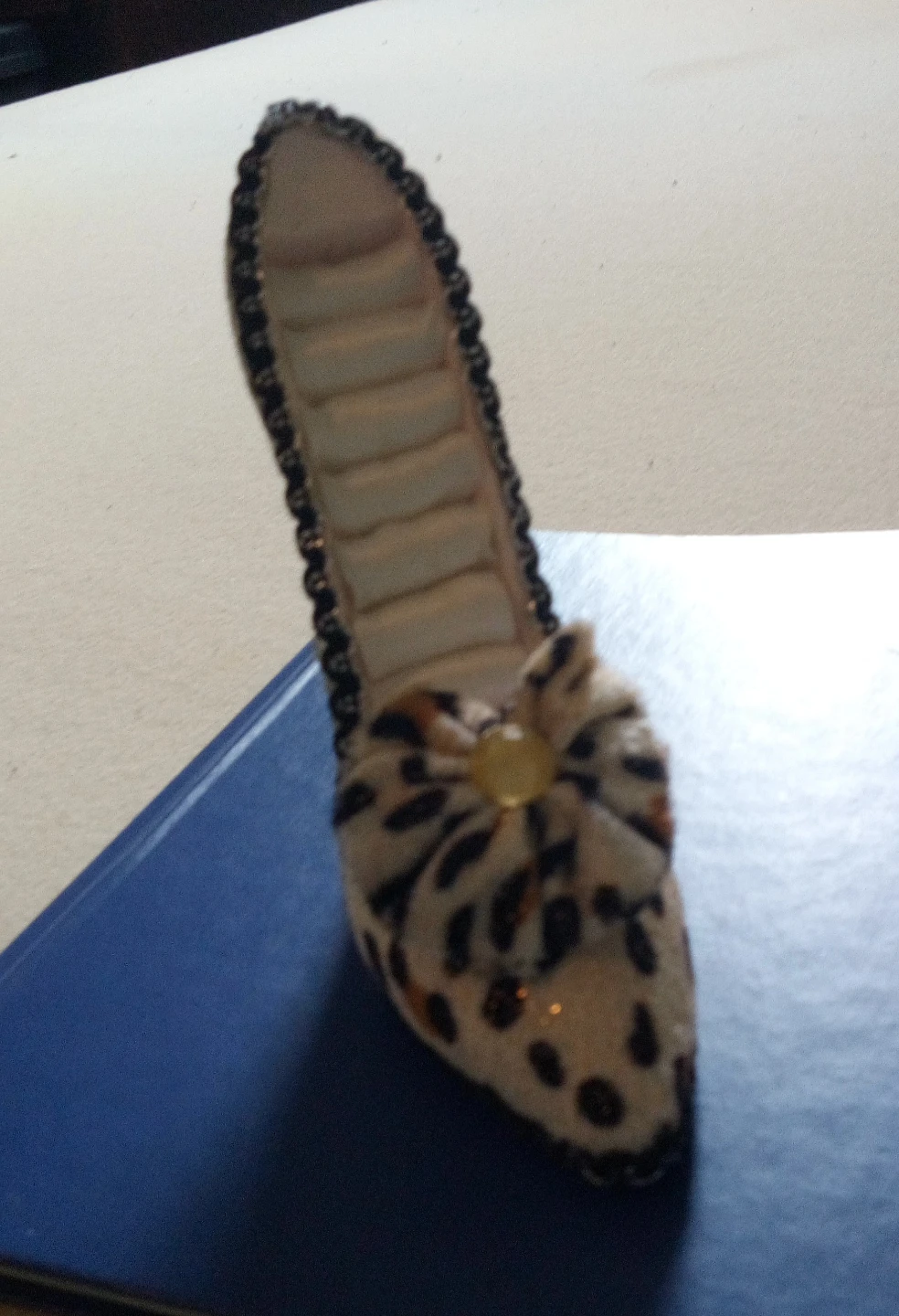 Leopard Print High Heel Trinket Dish - photo 2