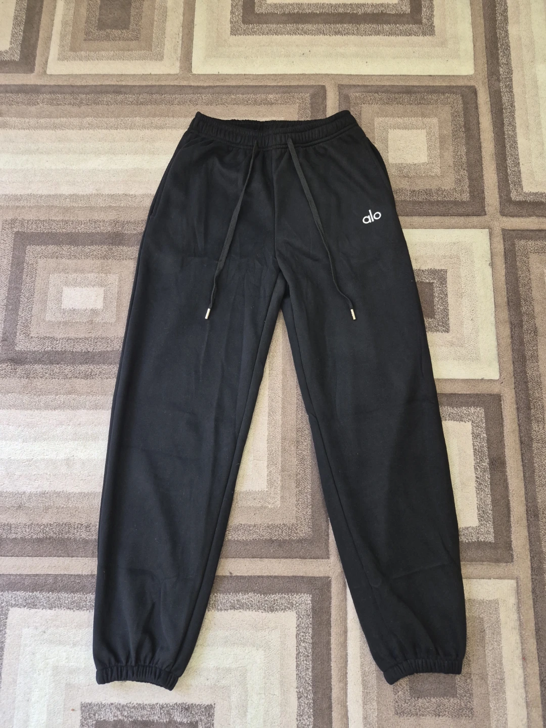 Alo Yoga Black Quarter Zip & Jogger Set - photo 5