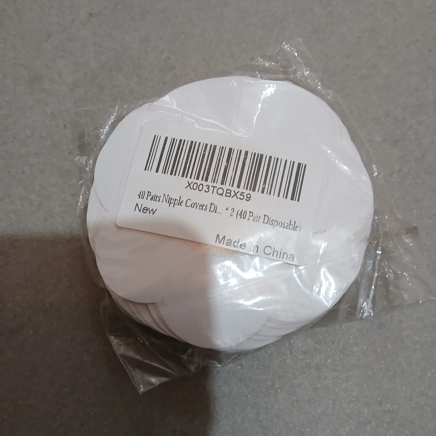 ⚽ 40 Pairs Disposable Nipple Covers - photo 2