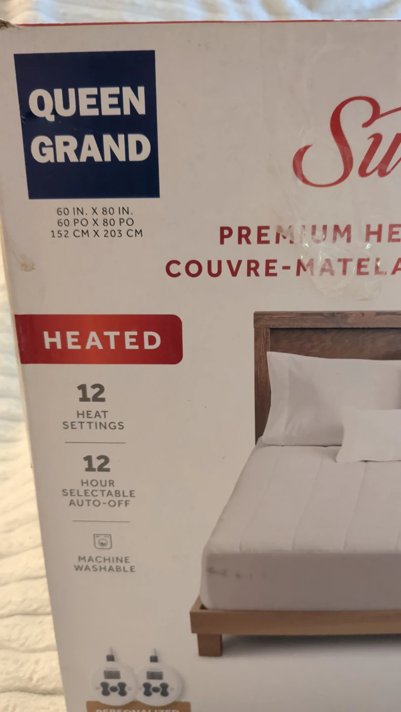 Sunbeam Queen Grand Premium Heated Mattress Pad - photo 2