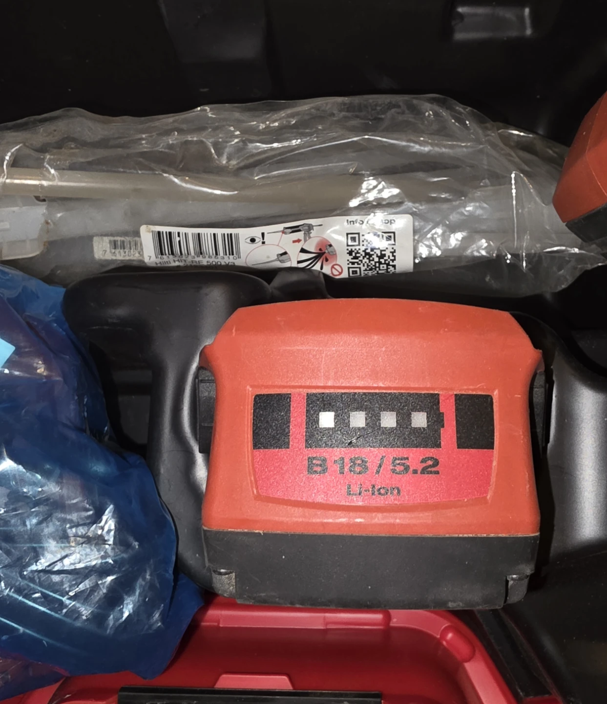 Hilti HDE 500-A18/22 Cordless Dispenser with Battery and Charger - photo 4