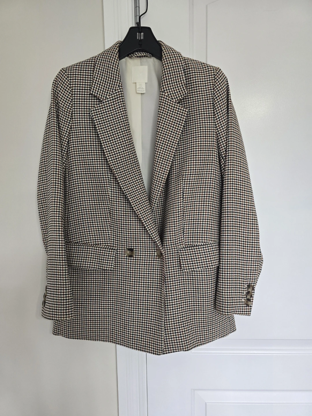 H&M Houndstooth Blazer - Women's Size 4