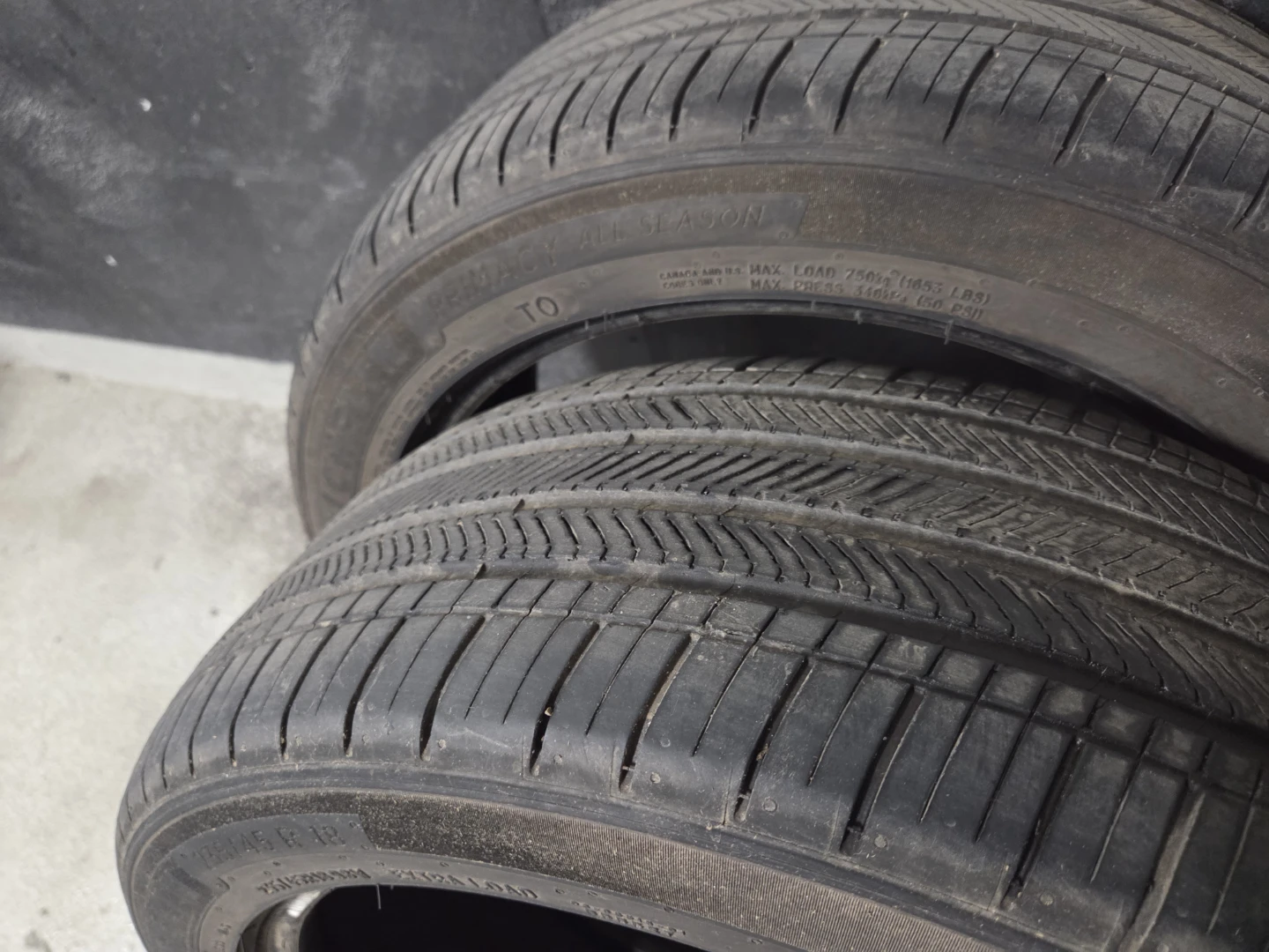 Michelin Primacy All Season Tires - Set of 2 - 235/45 R18 - photo 2