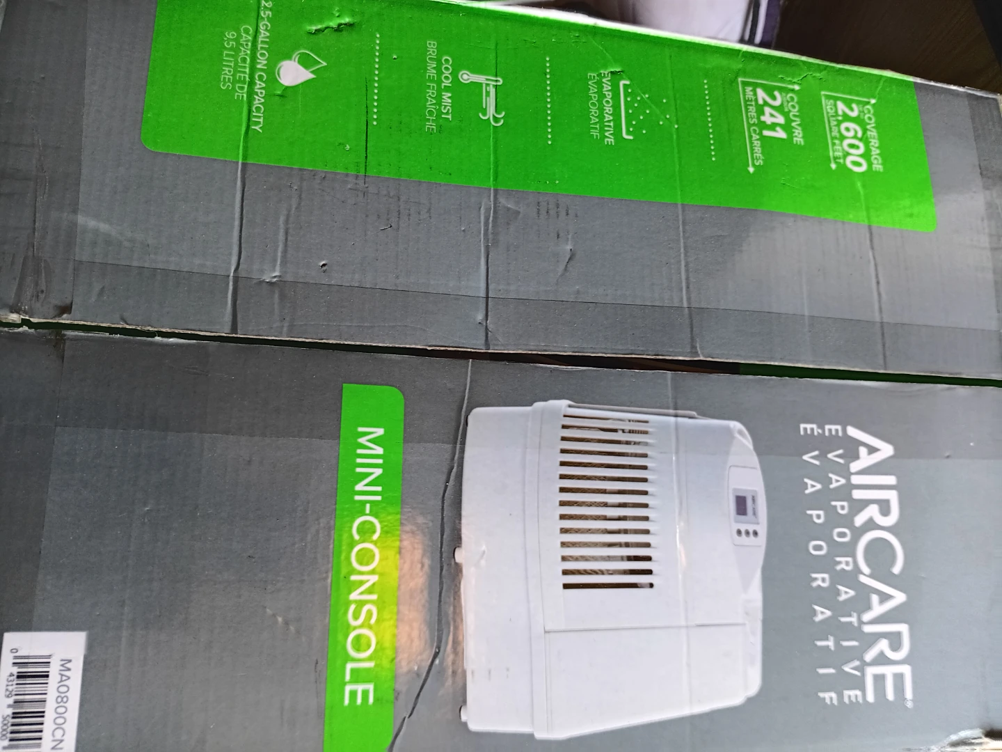AIRCARE Evaporative Humidifier MA0800CN Mini-Console - photo 4
