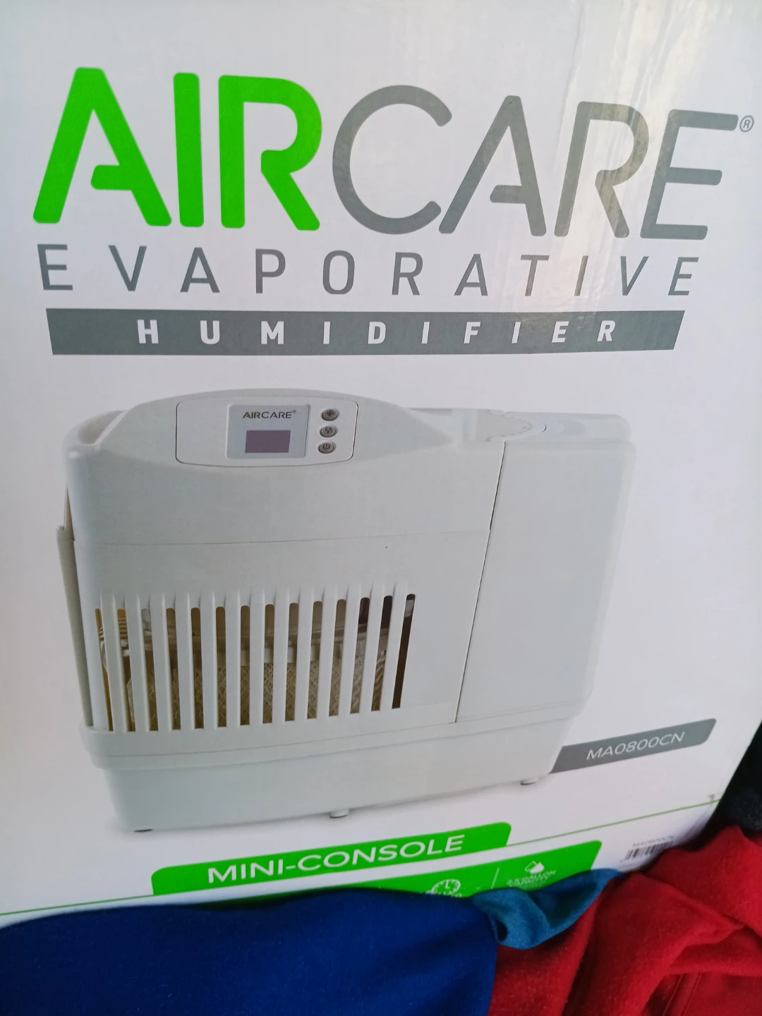 AIRCARE Evaporative Humidifier MA0800CN Mini-Console
