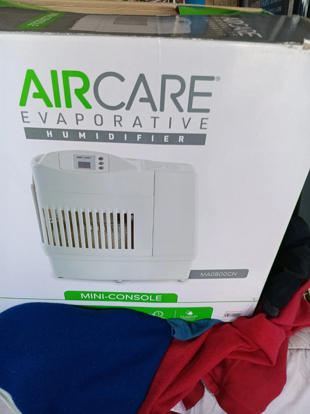 AIRCARE Evaporative Humidifier MA0800CN Mini-Console - photo 3
