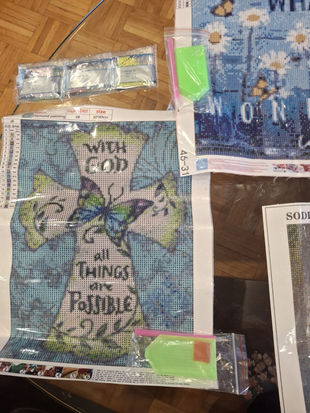 3 Diamond Painting Kits - photo 4