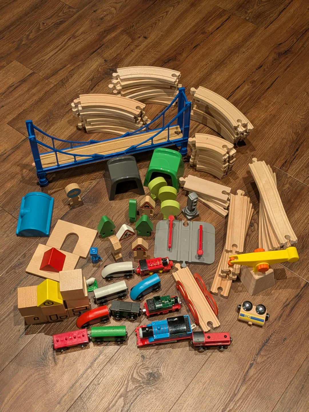 EUC Wooden Toy Rain Set - 80+ pieces