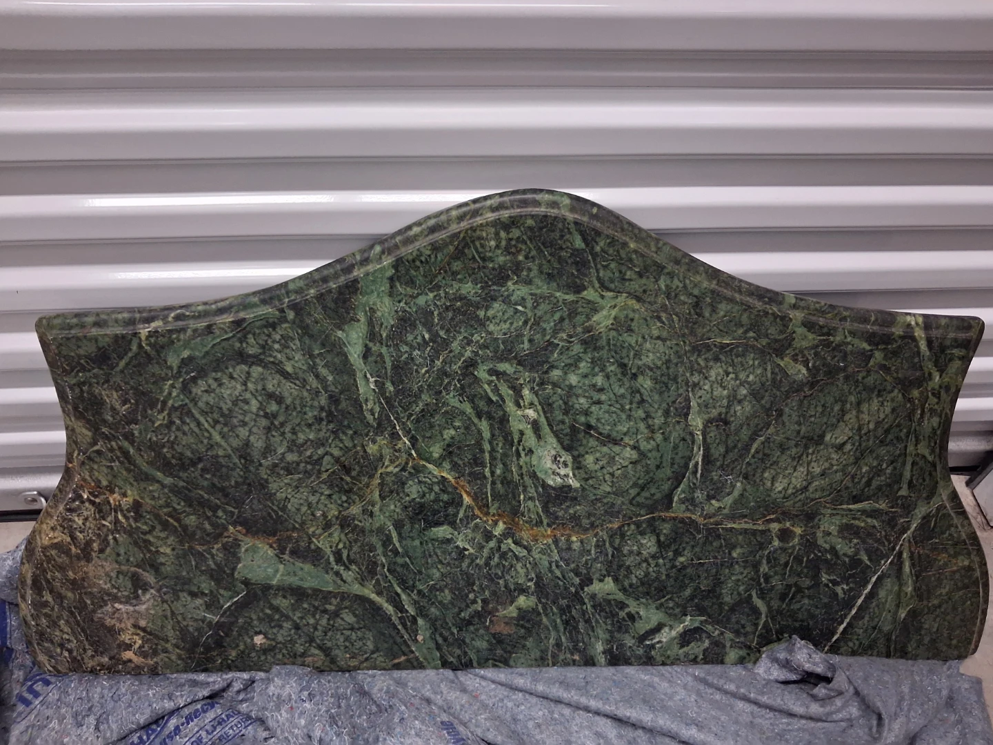 Vintage Marble Top Dresser with Carved Details - photo 2