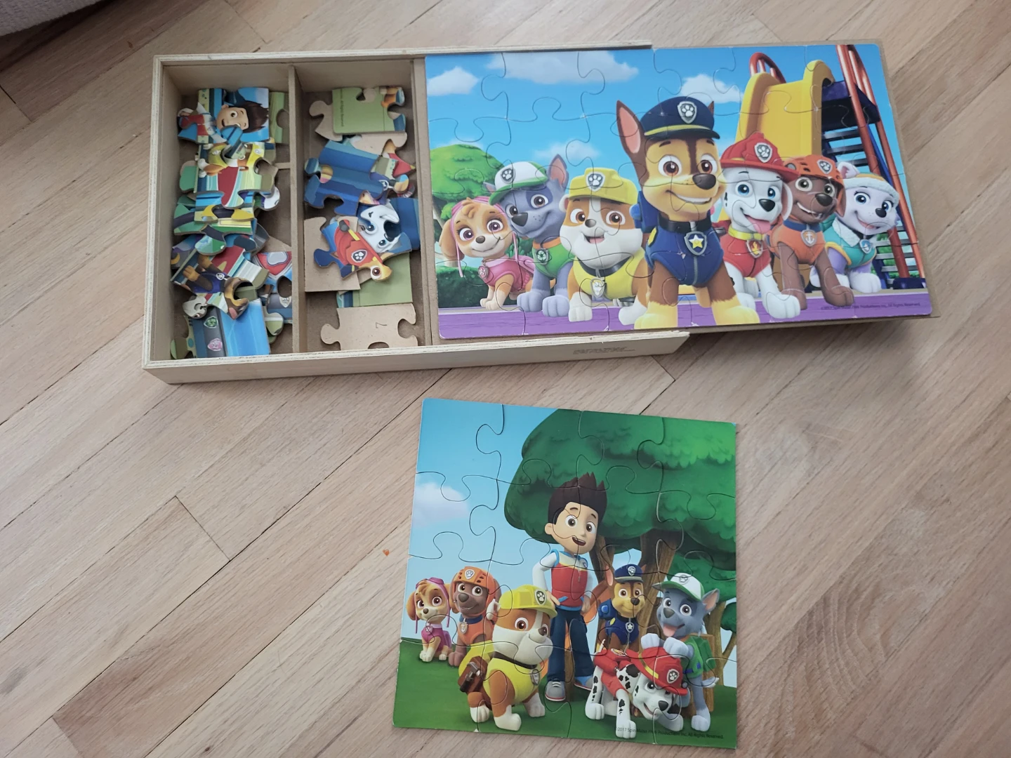 ⚽ Paw Patrol Wooden Puzzle Set of 7