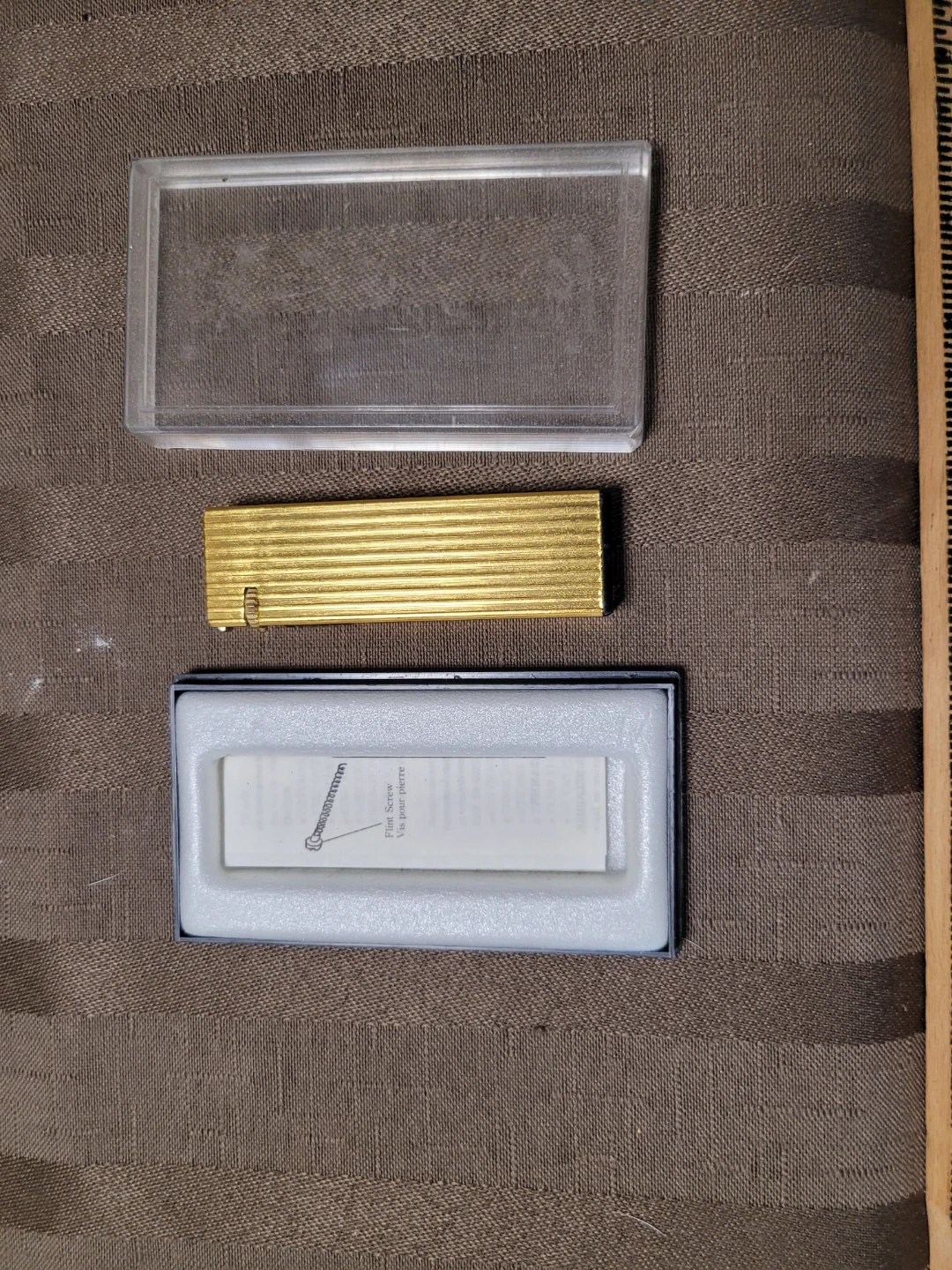 Vintage Dynasty Gold  Butane Gas Lighter