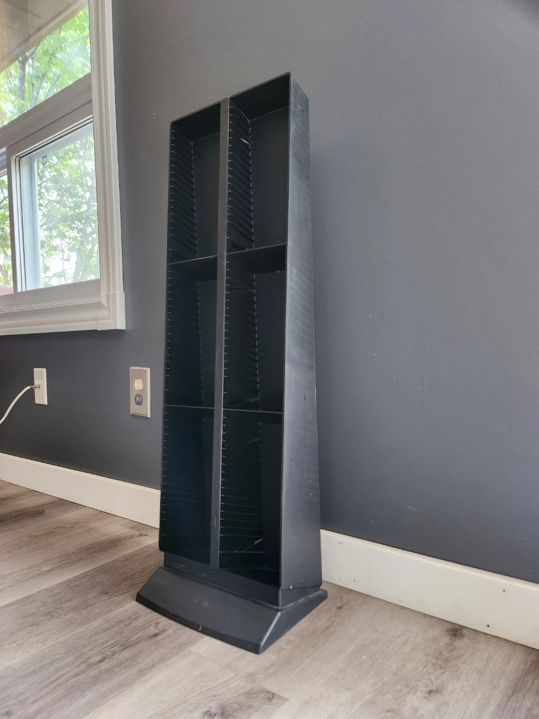 Vintage Laserline CD Storage Tower Rack