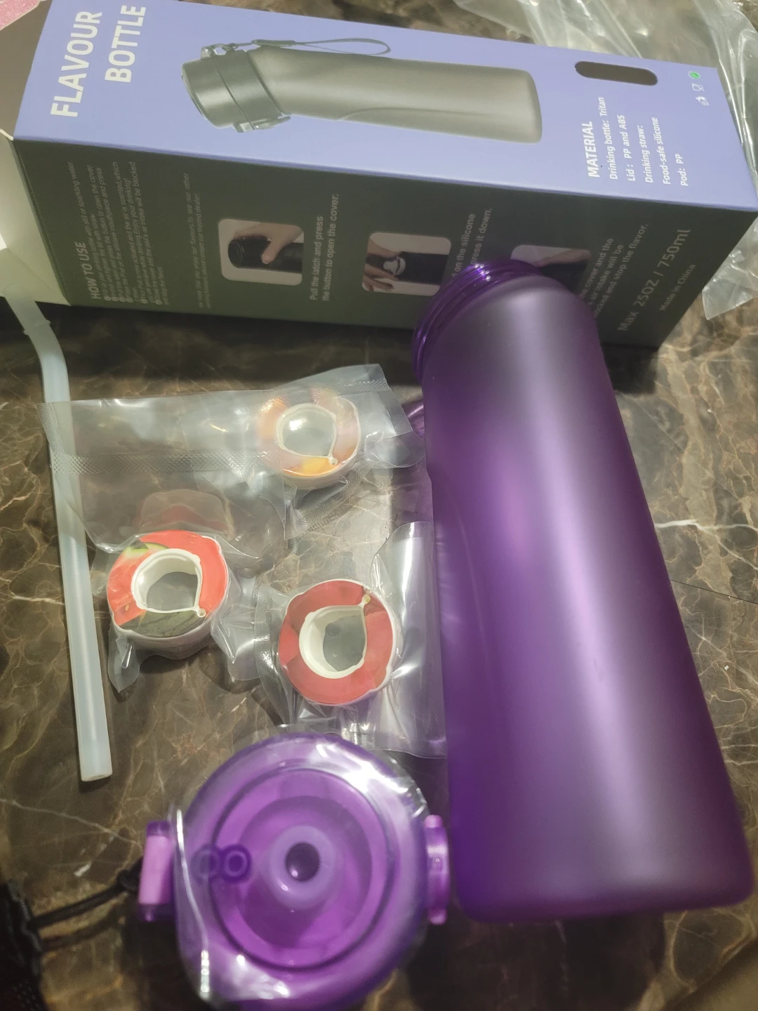 Flavour Bottle 750ml with 3 Pods - photo 3