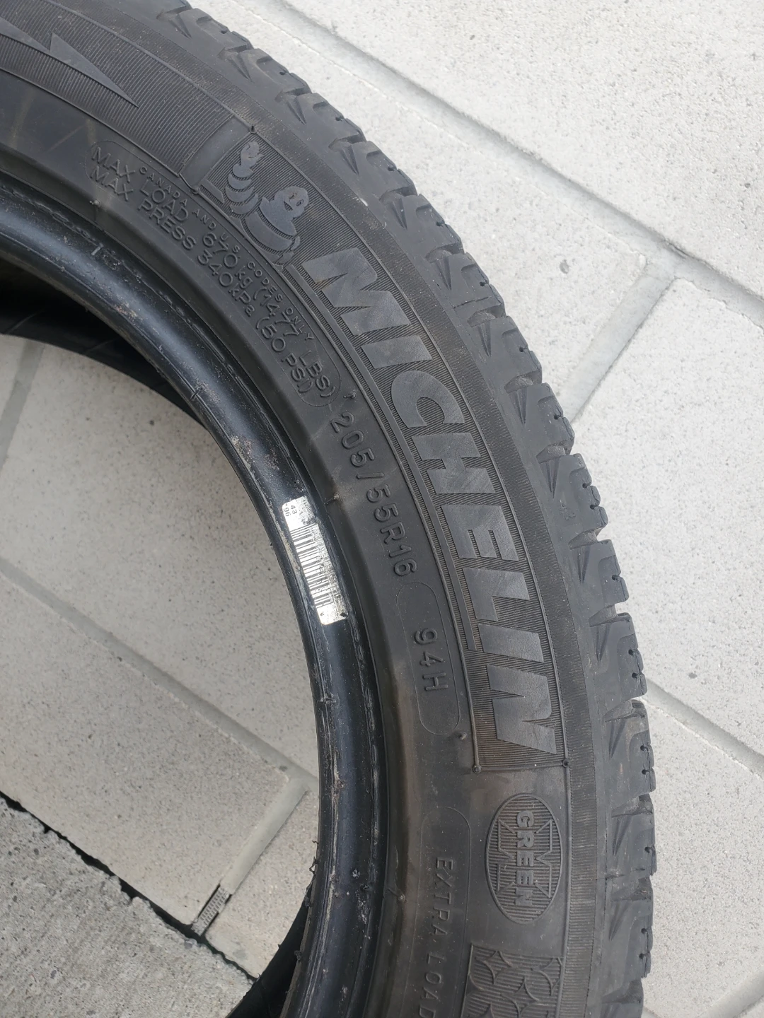 Michelin X-ice 3 Winter Tires (205/55R/16)  (Set of 2) - photo 4