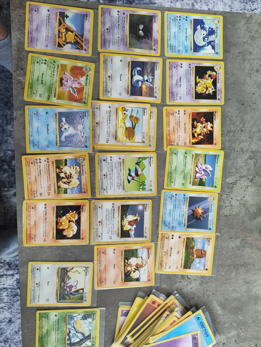 Assorted Pokémon Trading Cards