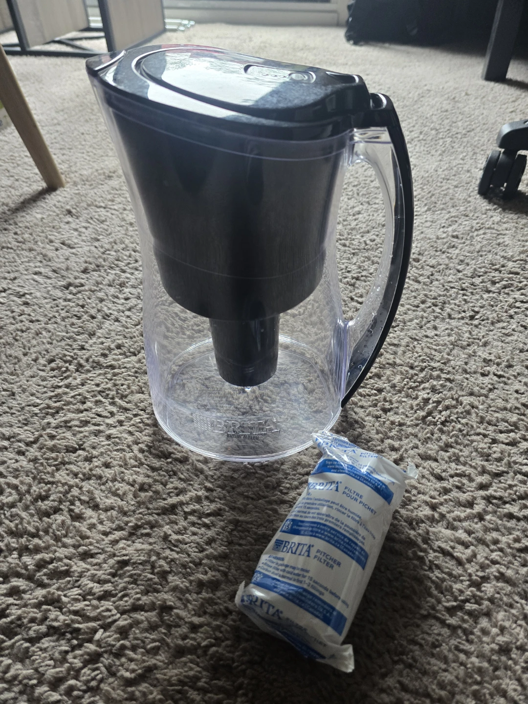 Brita 8 Cup Filter Pitcher with 1 Brita Standard Filter