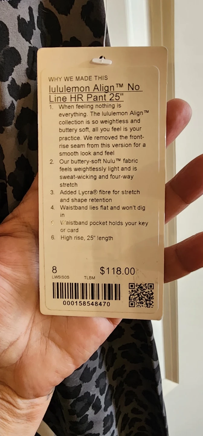 Lululemon Align No Line HR Pant 25" Leopard Print - photo 3