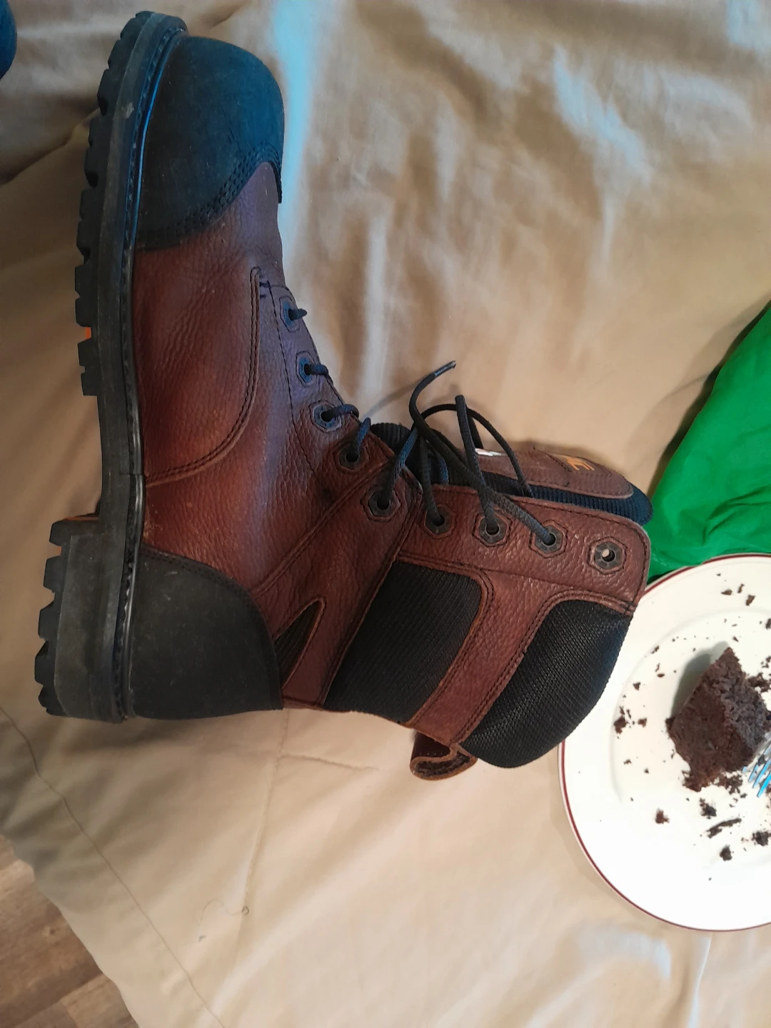 Steel toe men's boots - photo 2