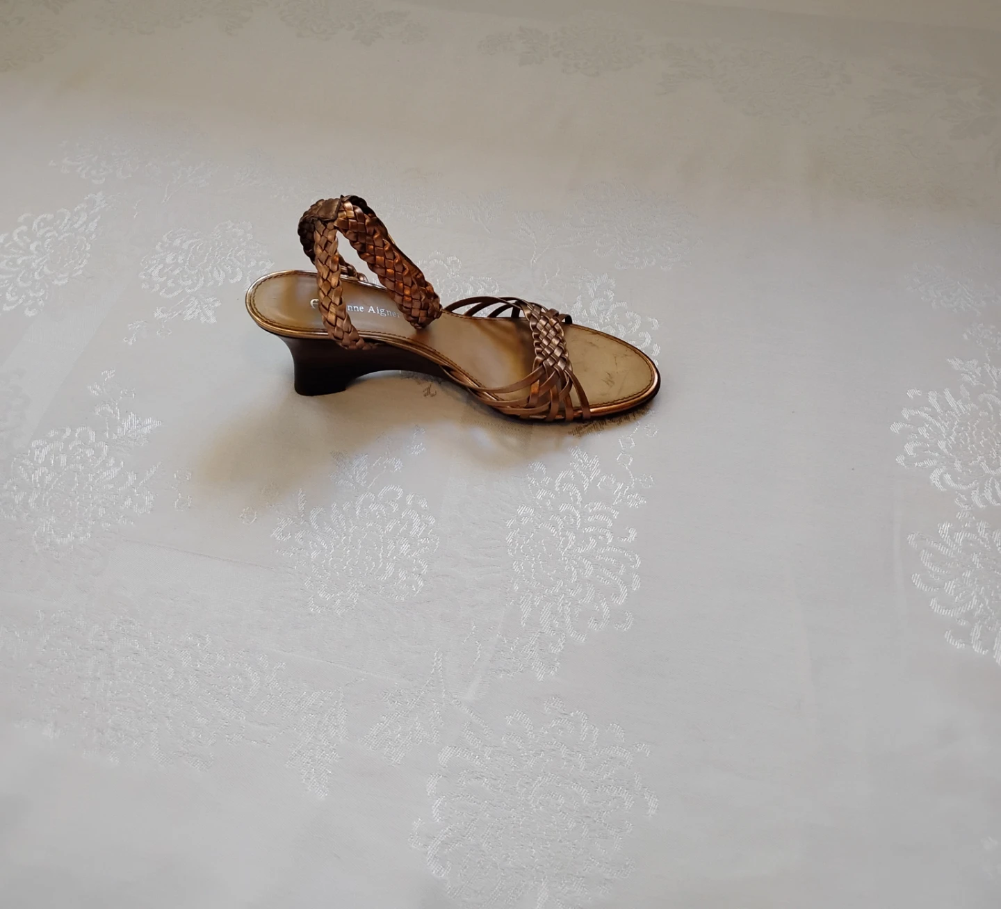 Etienne Aigner Genuine Leather Strap Sandals - photo 2
