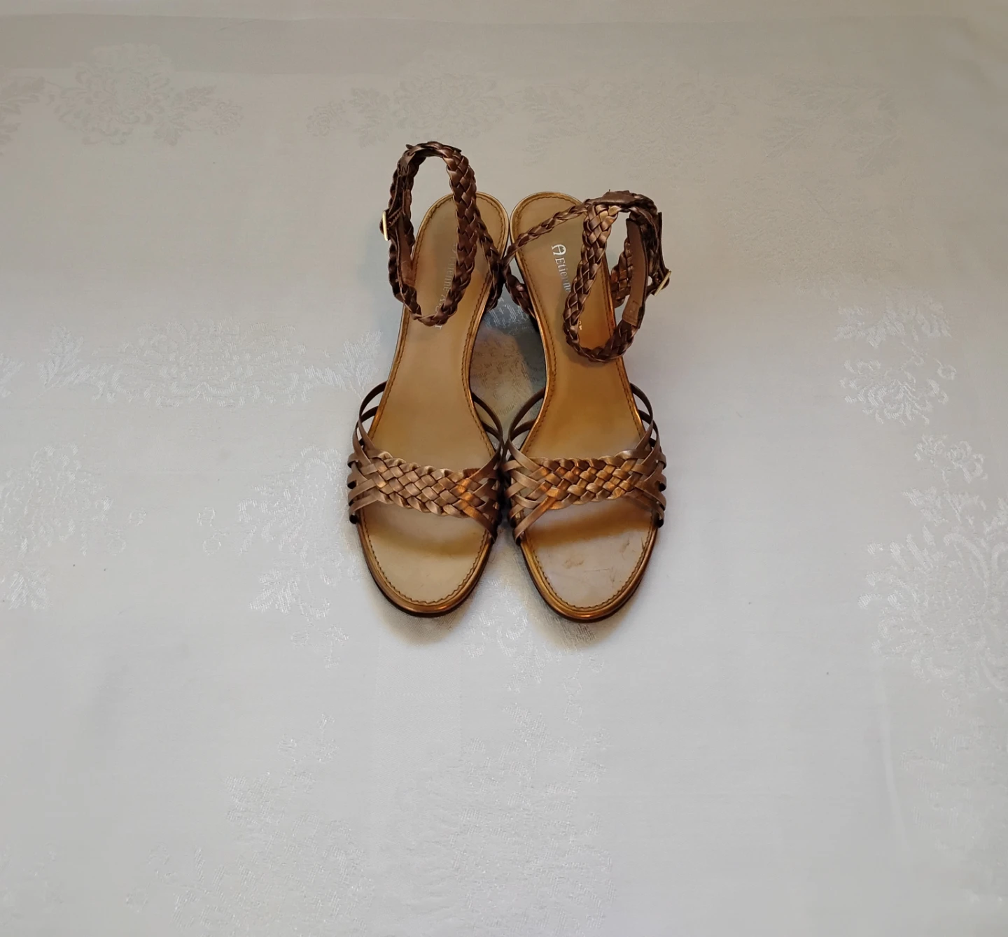 Etienne Aigner Genuine Leather Strap Sandals - photo 3