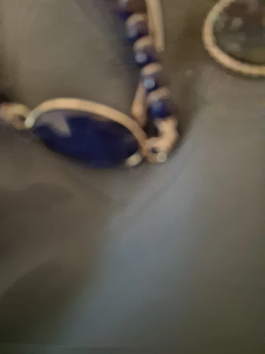 Lapis Lazuli Bracelet and Earrings Set - photo 4