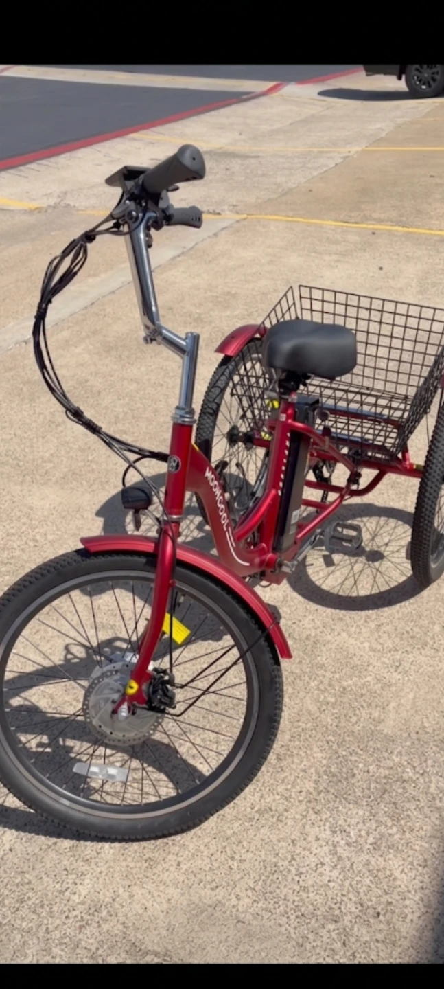 Like New Mooncool Electric Trike: Save Big!