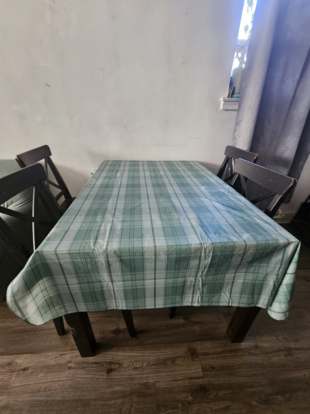 Extendable Dining Table and 4 Chairs Set - photo 2