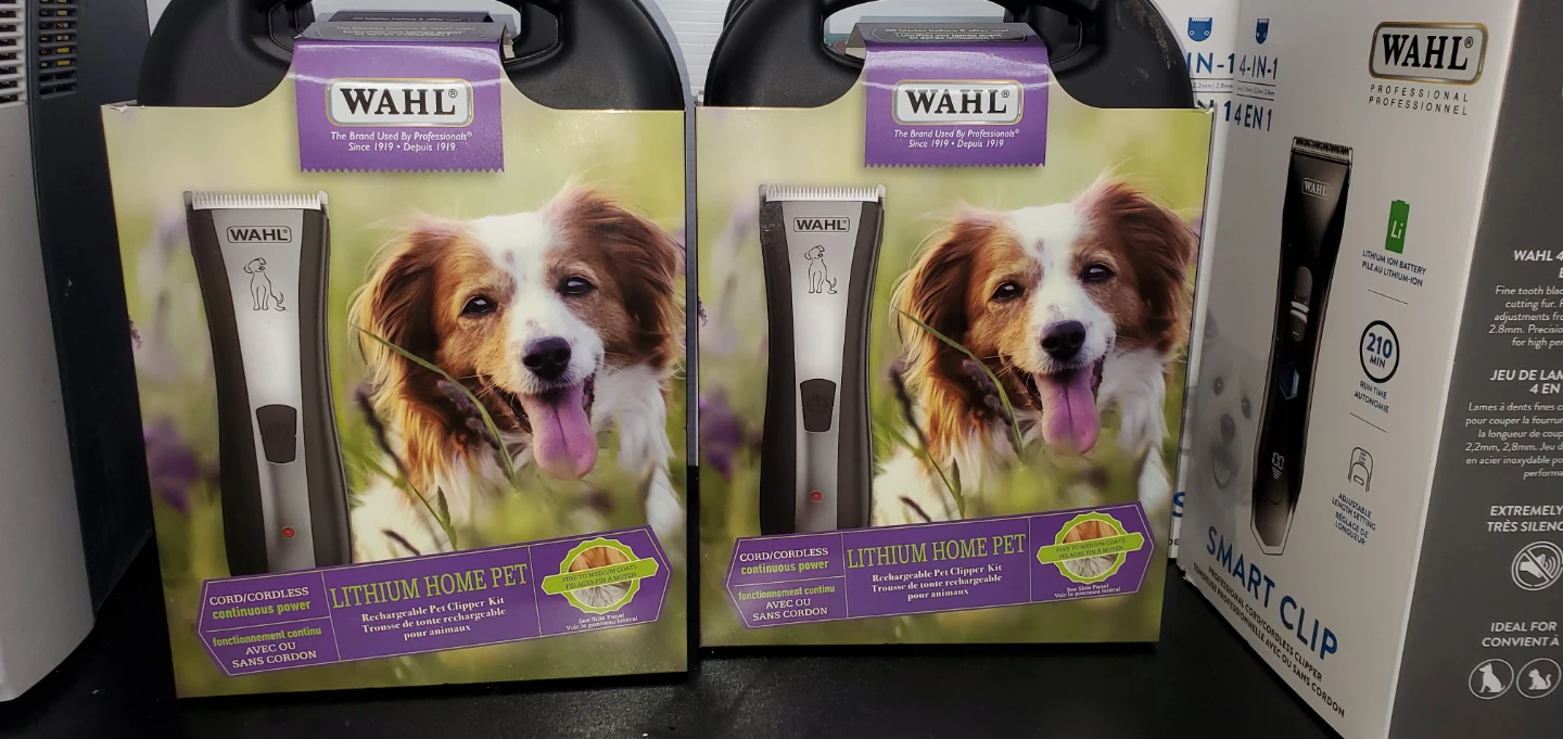WAHL Lithium Pet Clipper Kit, Cord/Cordless   trimming
