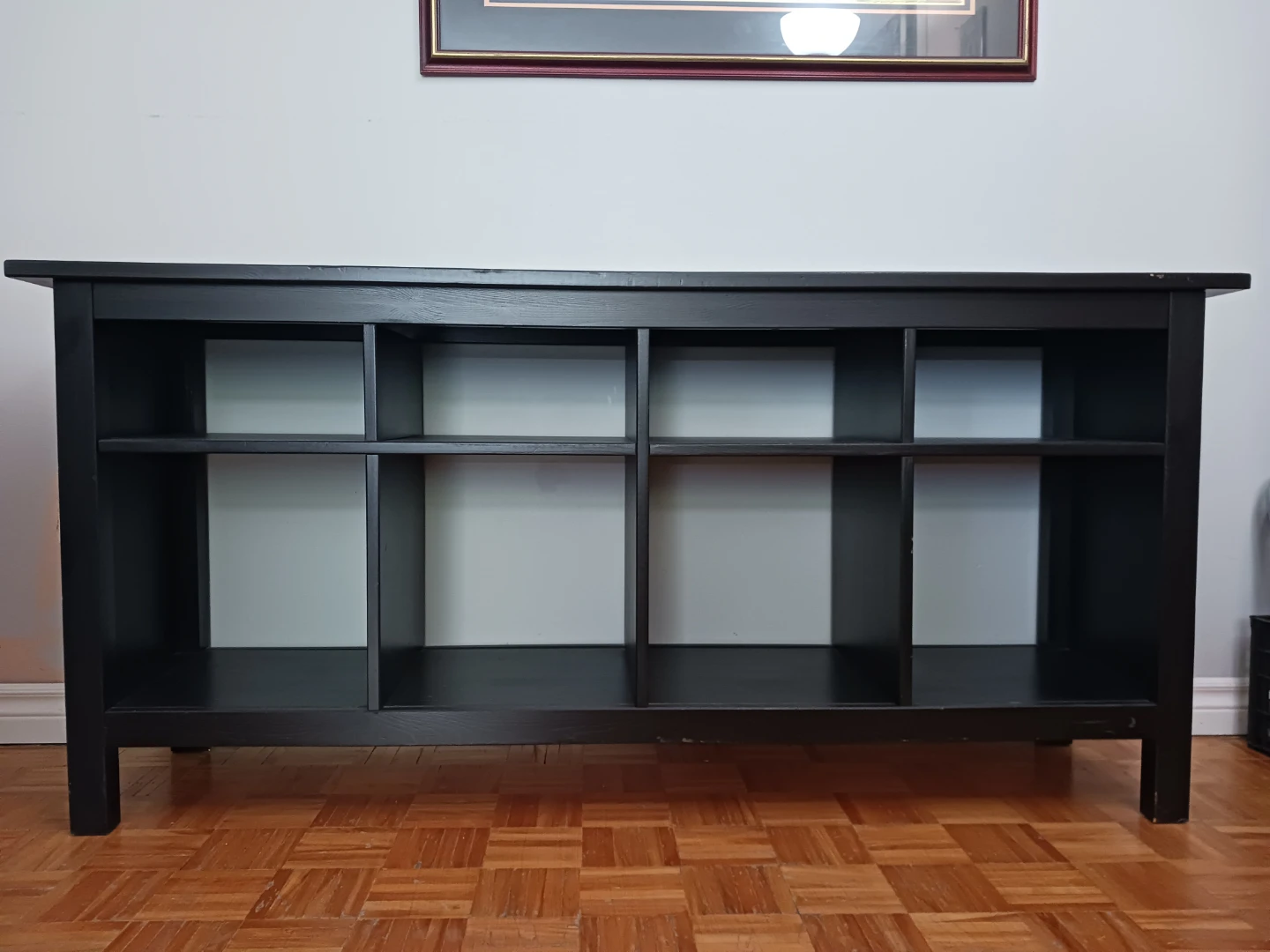 Black 8-Cube Storage Shelf Unit $ Tv Stand - photo 4