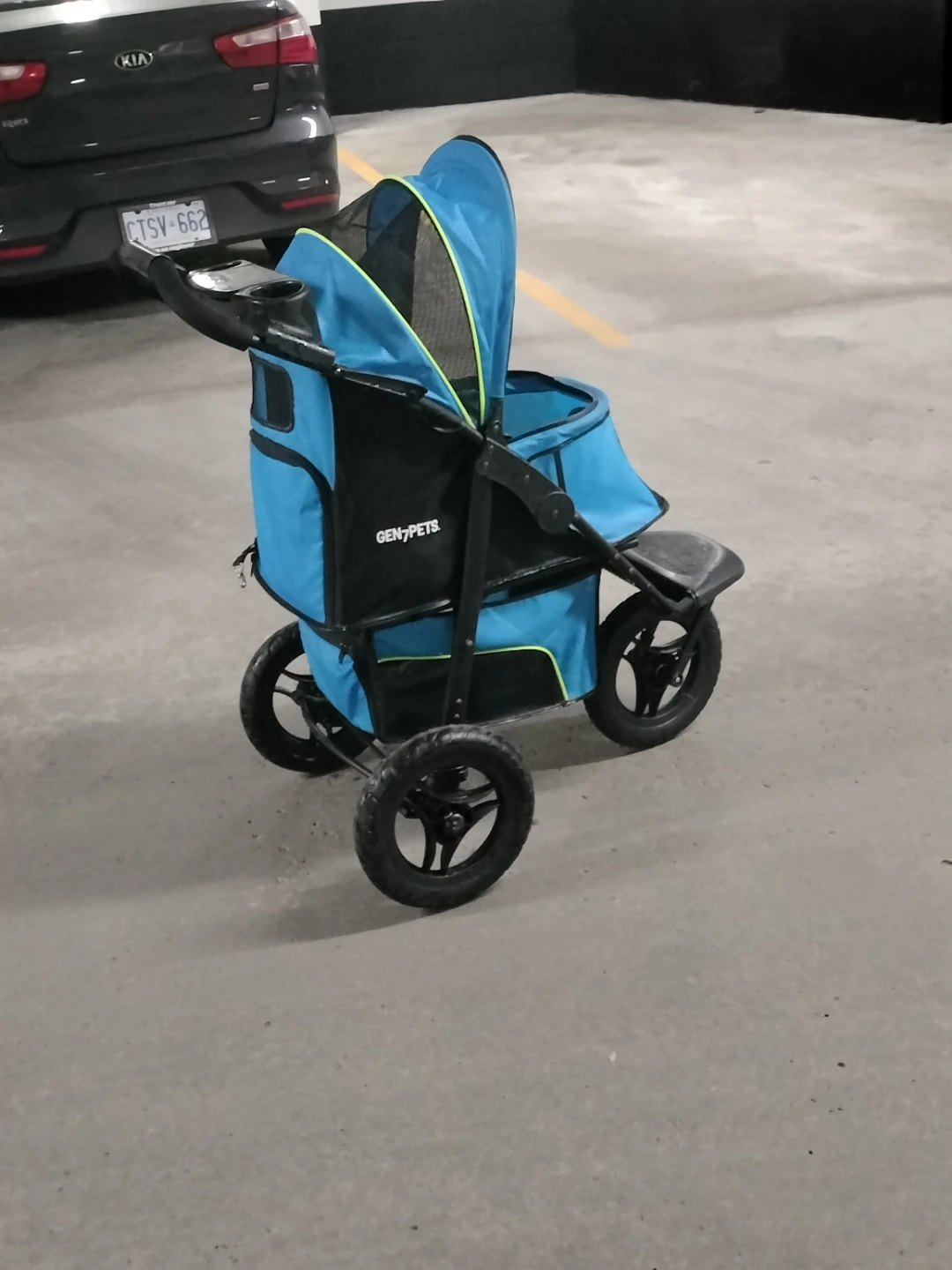 Gen7Pets Trailblazer Blue Pet Stroller - photo 5