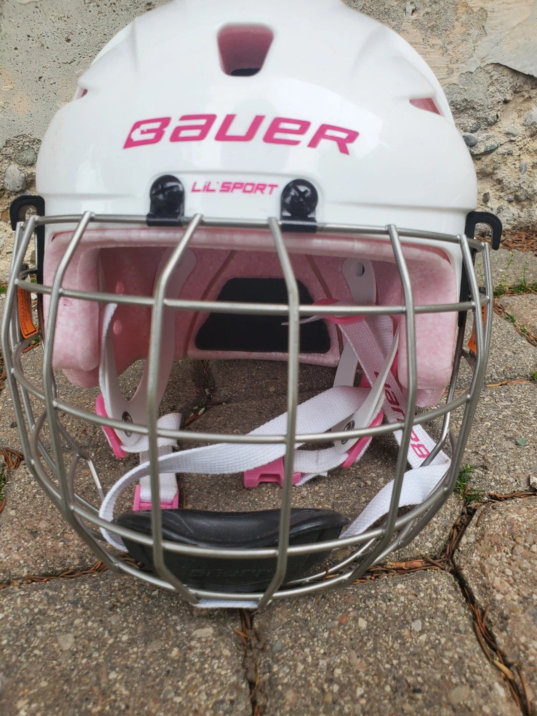 Bauer Lil' Sport Youth Hockey Helmet & Cage Combo - photo 2
