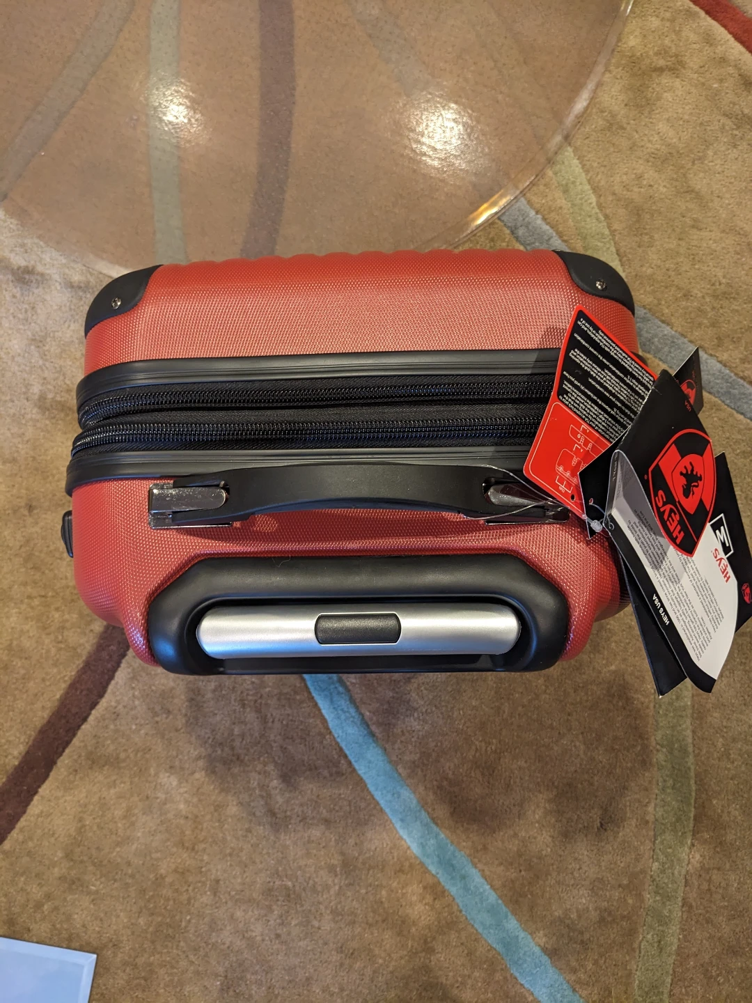 ⚽ Brand New Heys Red Carry-On Luggage - photo 3