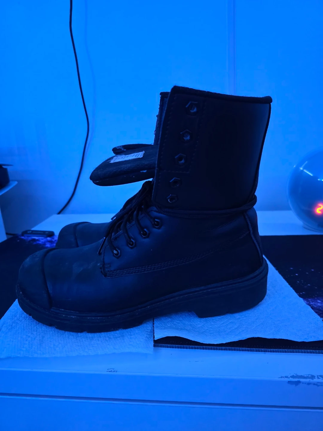 Black Work Boots - photo 2