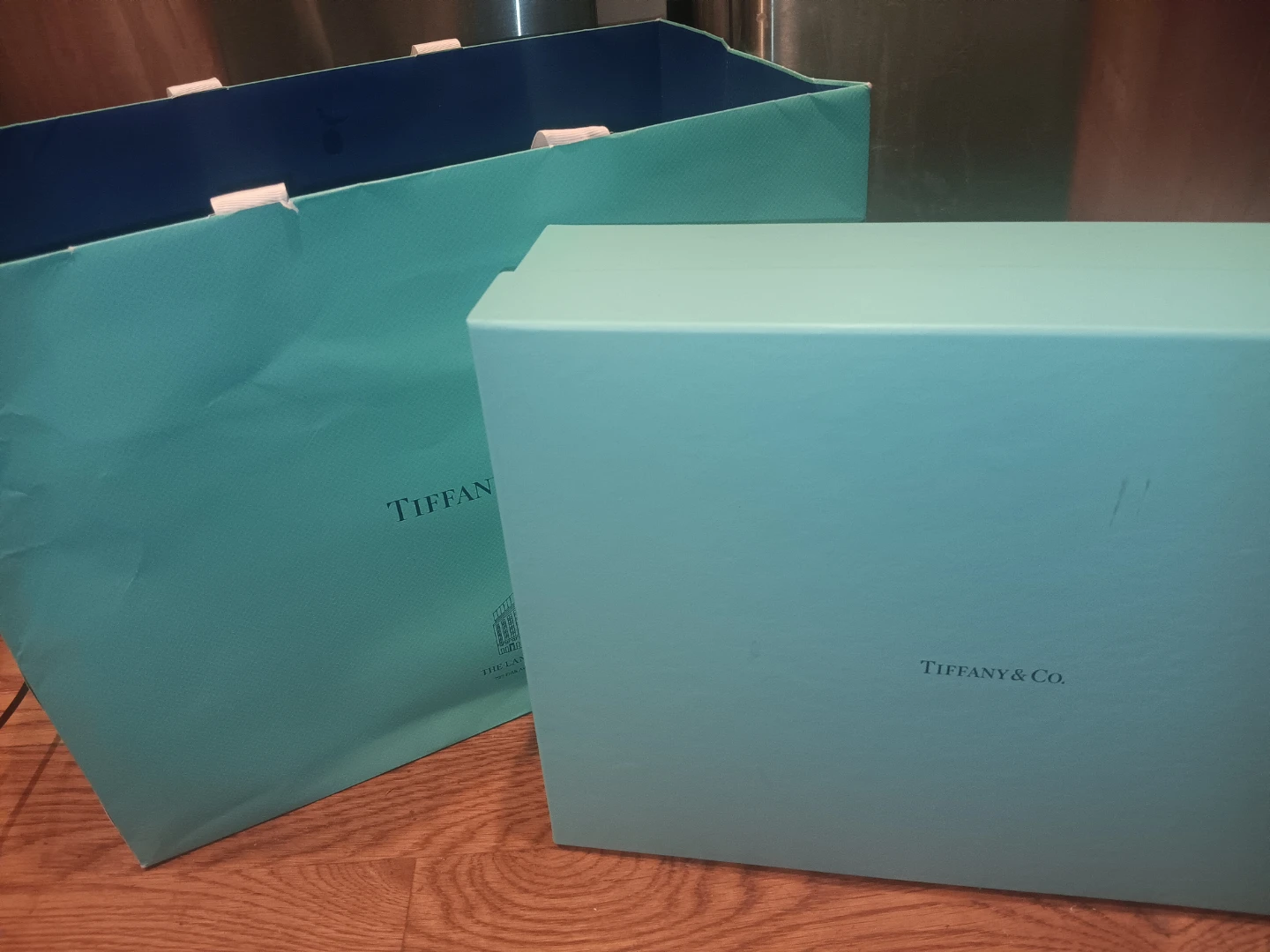 Tiffany & Co. Shopping Bag and Box