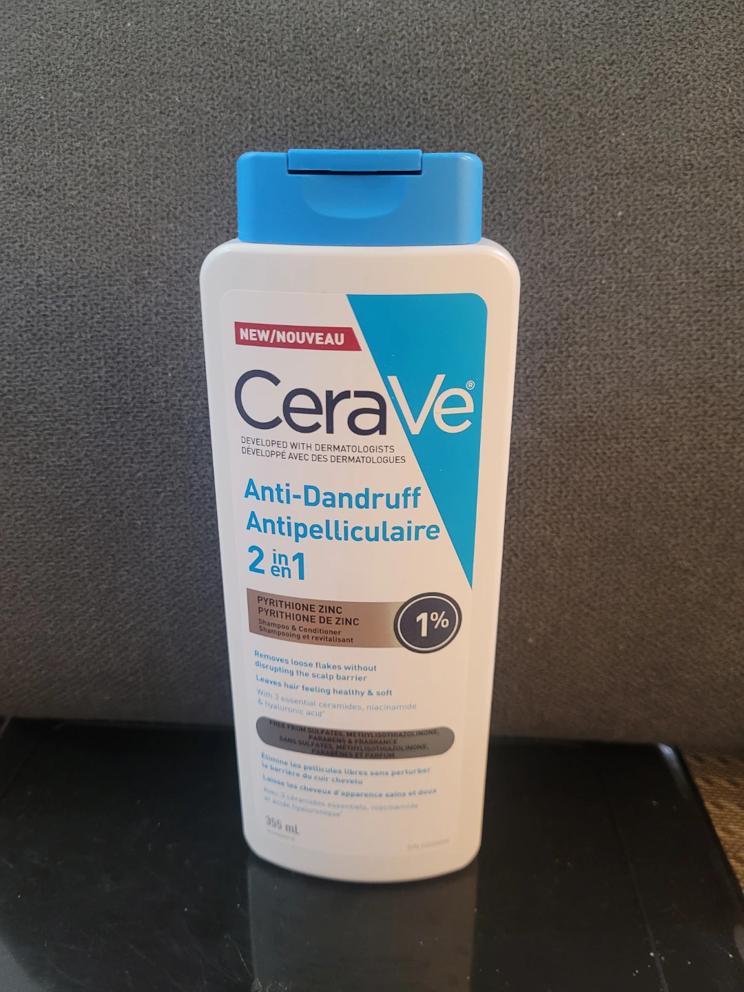 CeraVe Anti-Dandruff 2-in-1 Shampoo & Conditioner 355ml