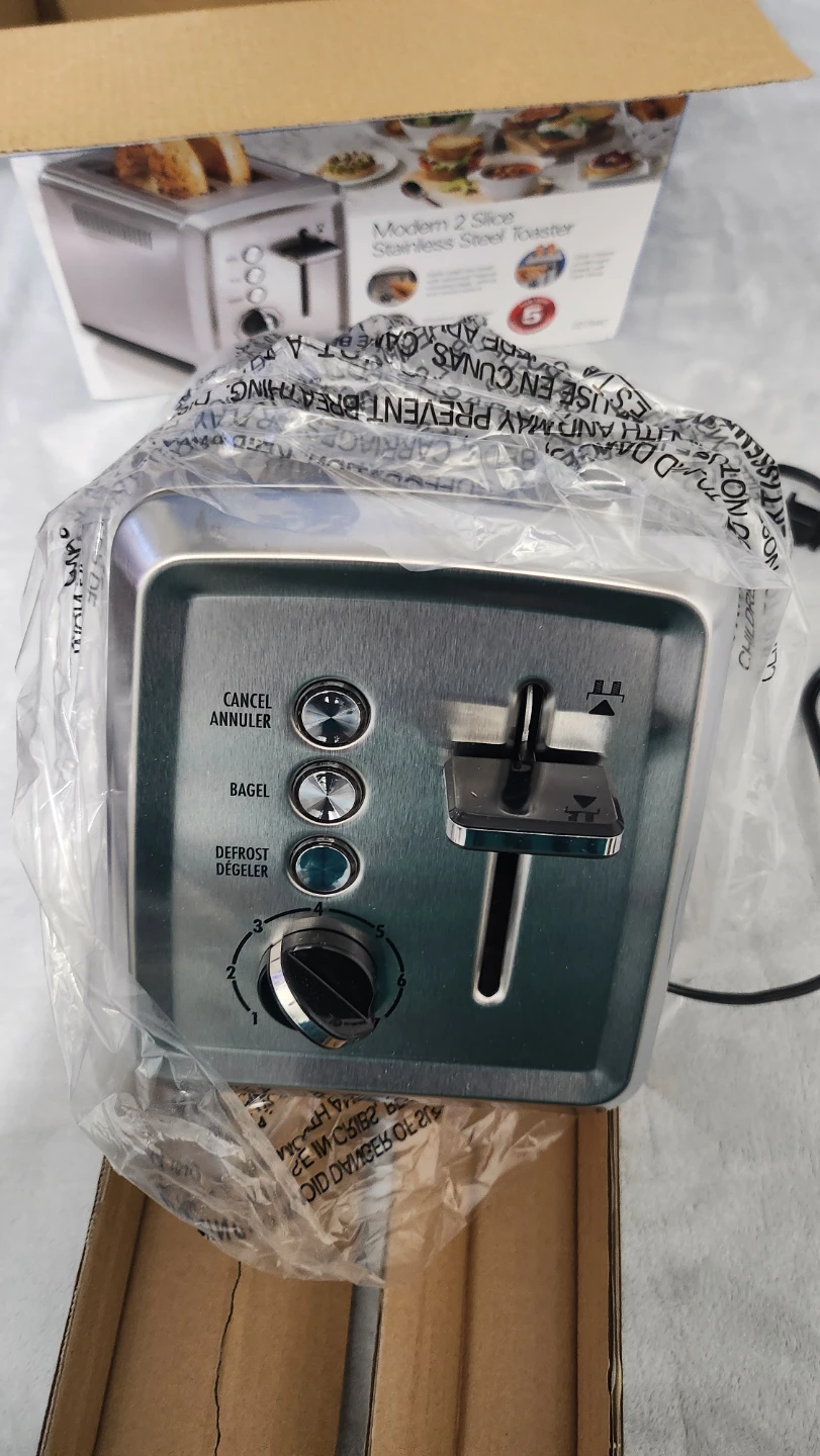Hamilton Beach Modern 2 Slice Stainless Steel Toaster - photo 2