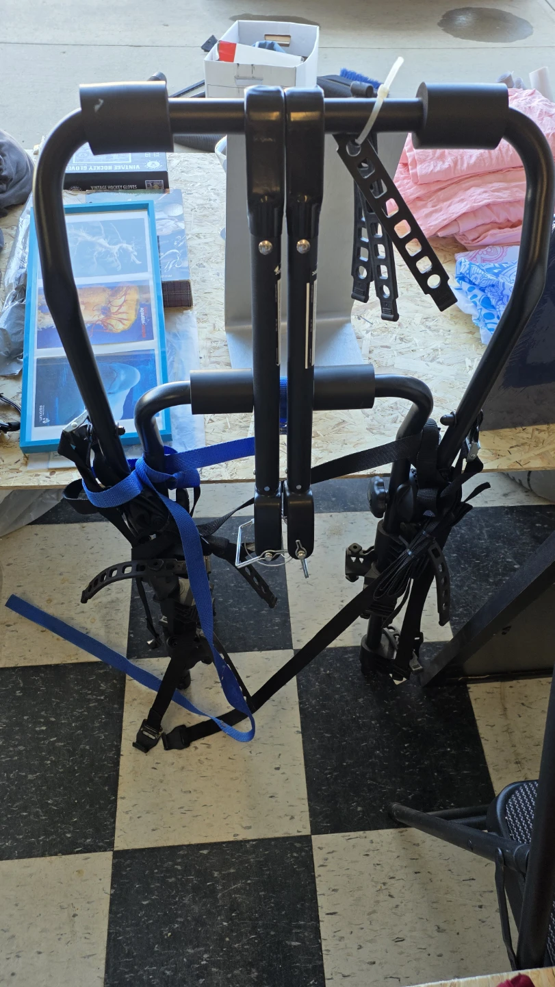 Black Bike Rack