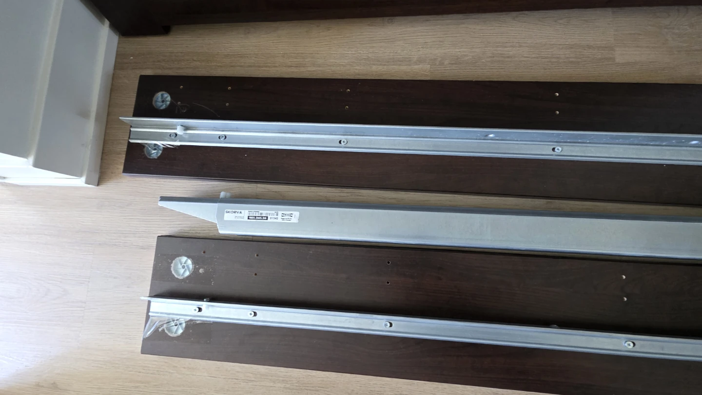 MOVING SALE- IKEA Malm Bed Frame Headboard and Side Rails - photo 4