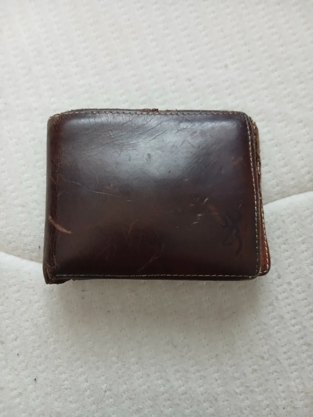Brown Leather Bifold Wallet