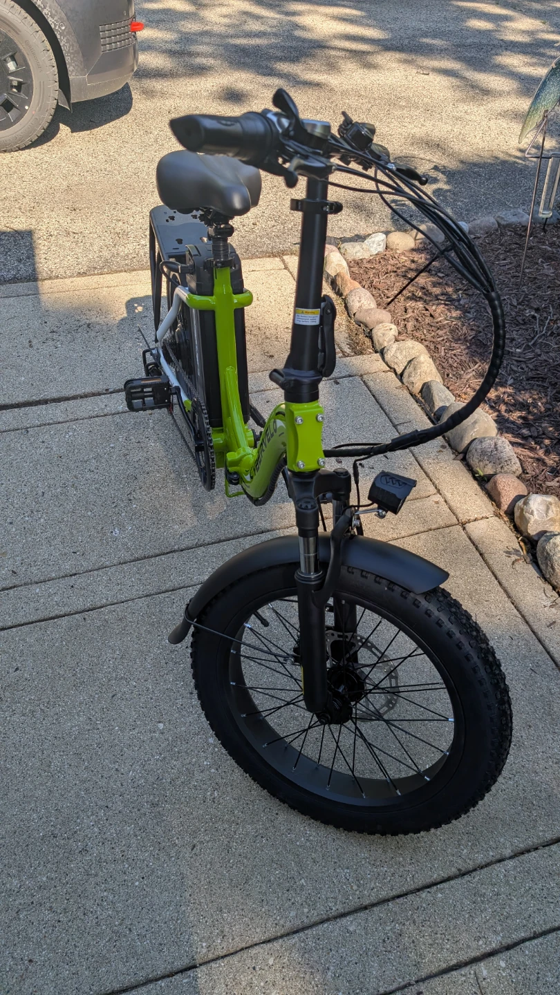 CYBERVELO Electric Folding Bike - photo 3