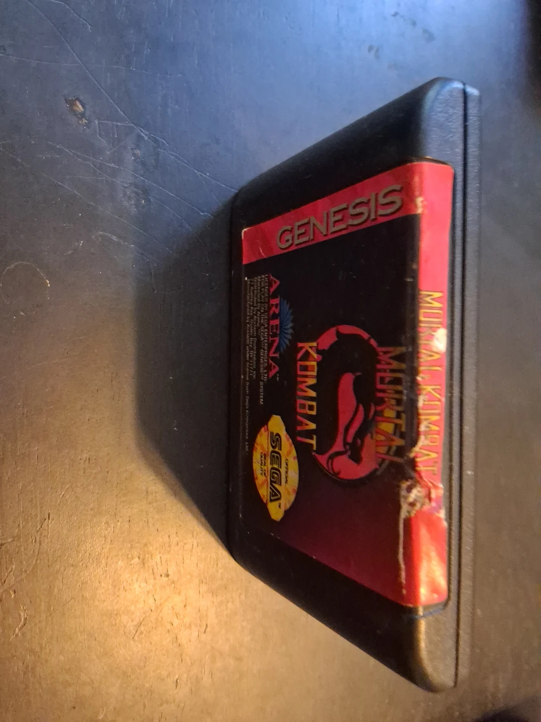 Mortal Kombat Sega Genesis Cartridge - photo 3