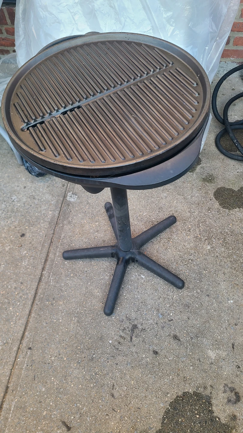 George Foreman Electric Grill with Stand - photo 3