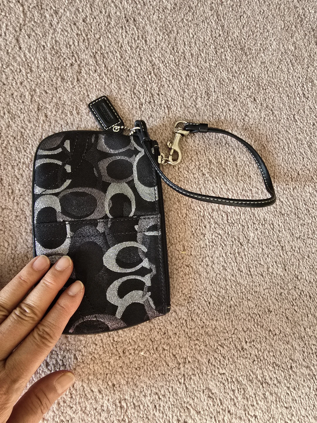 Coach Signature Wristlet