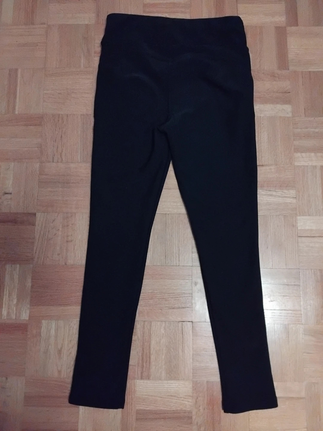Black stretch slim pants - photo 2