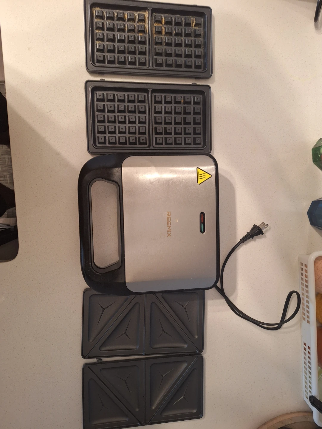 REEMIX 3-in-1 Sandwich and Waffle Maker - photo 2
