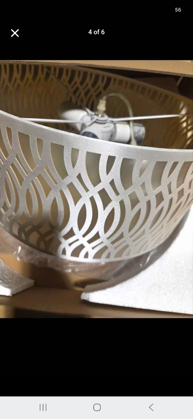 BOUCLAIR CHANDELIER  WHITE - photo 3