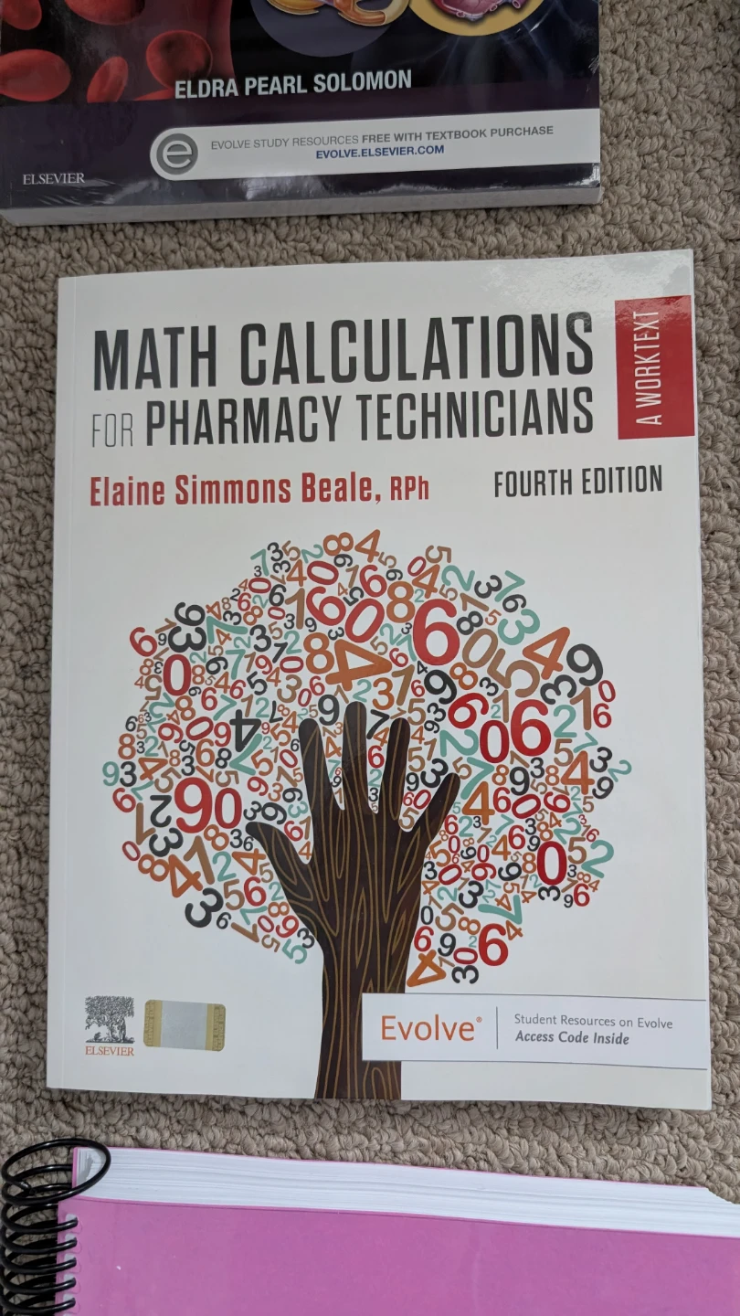 Math Calculations for Pharmacy Technicians 4th Edition Textbook