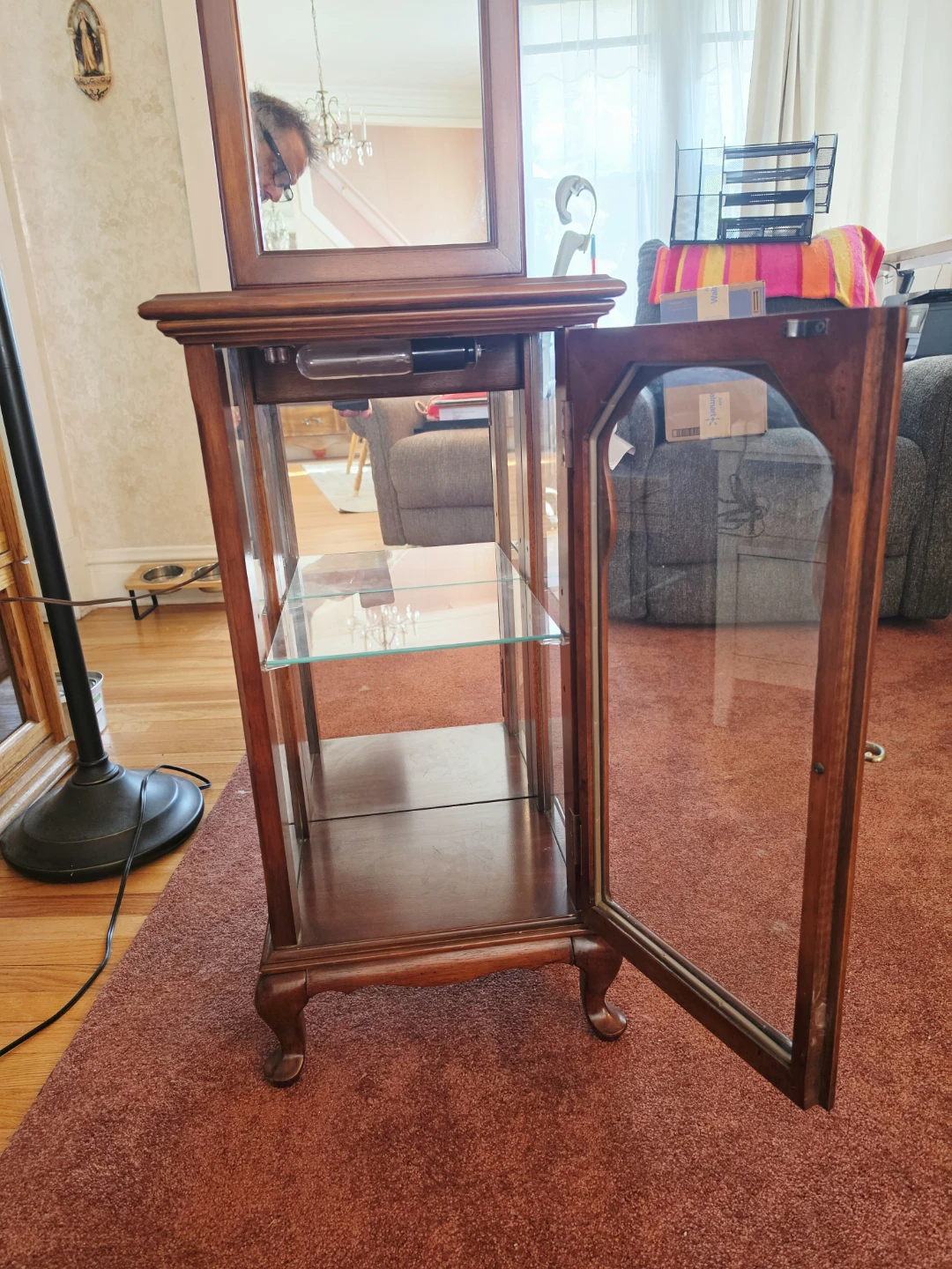 Doorway entry mirrored cabinet - photo 2