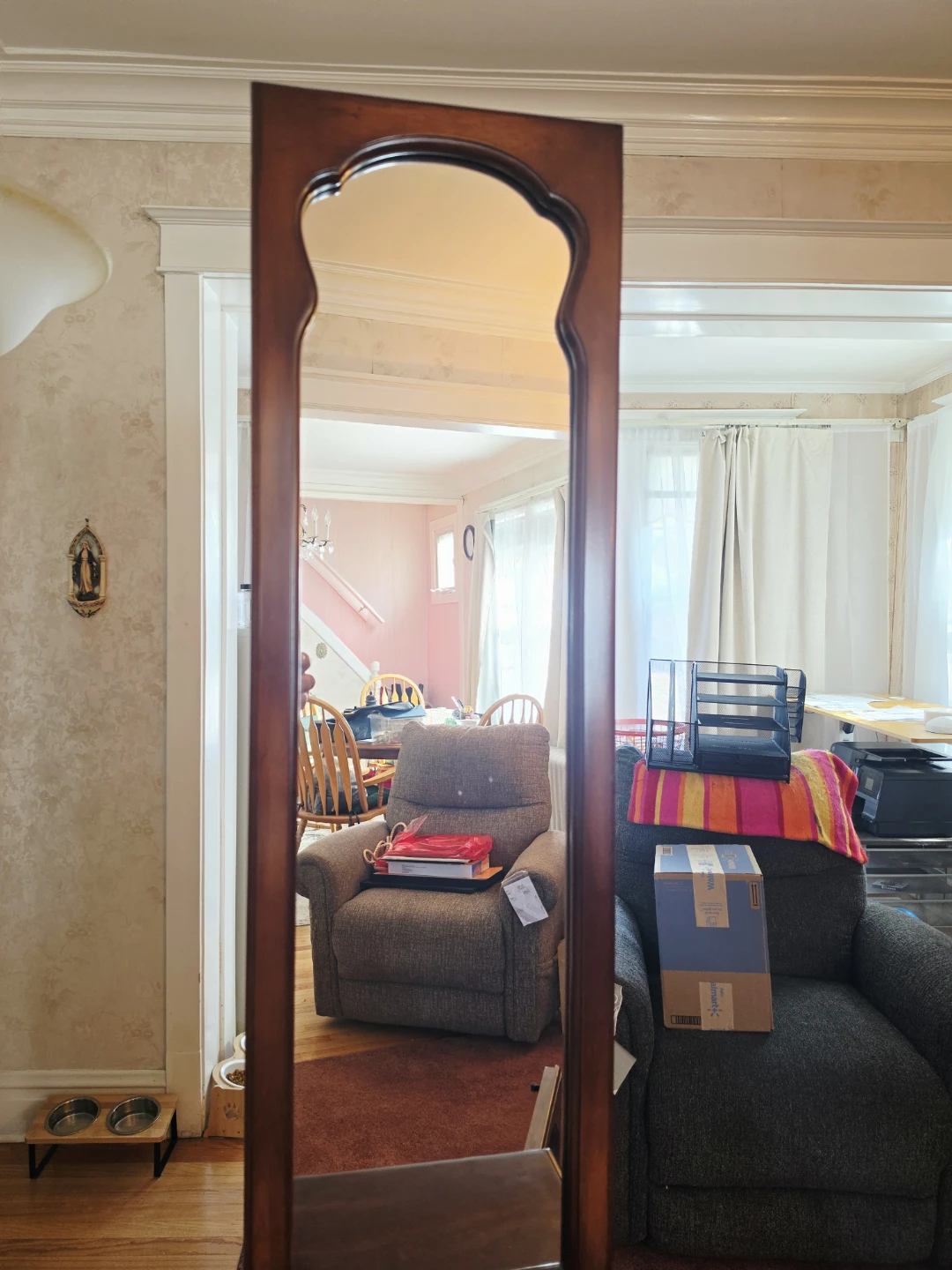 Doorway entry mirrored cabinet - photo 5