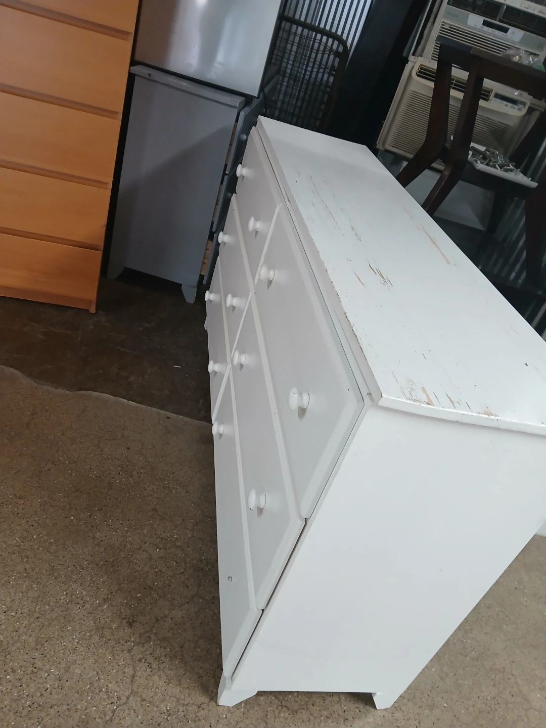 White dresser must go today 40 dollars - photo 2